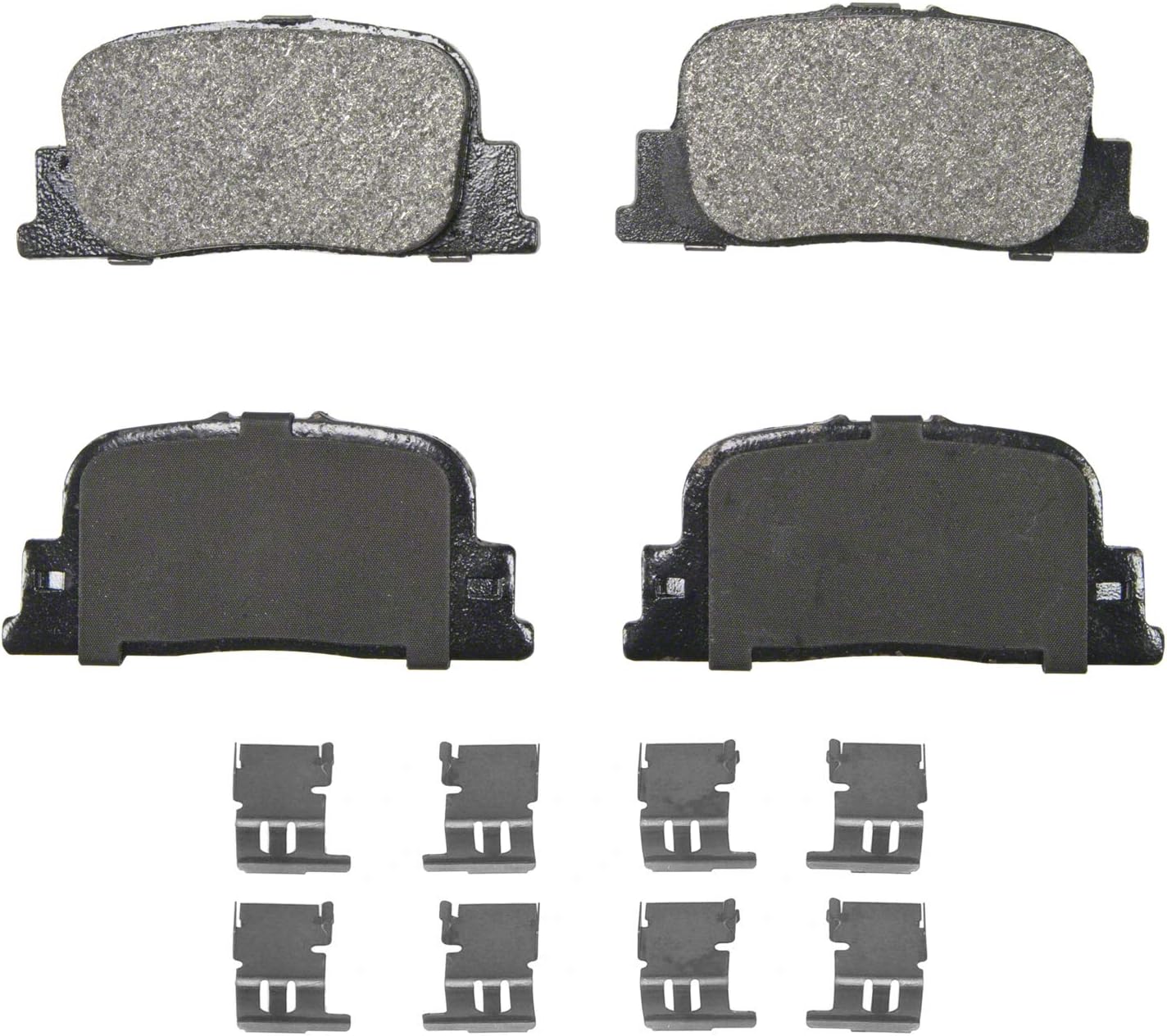 Wagner QS ZX835 Disc Brake Pad Set, Reduced Vibration, Fits 2000–2001 Toyota Camry, 2005–2010 Scion tC