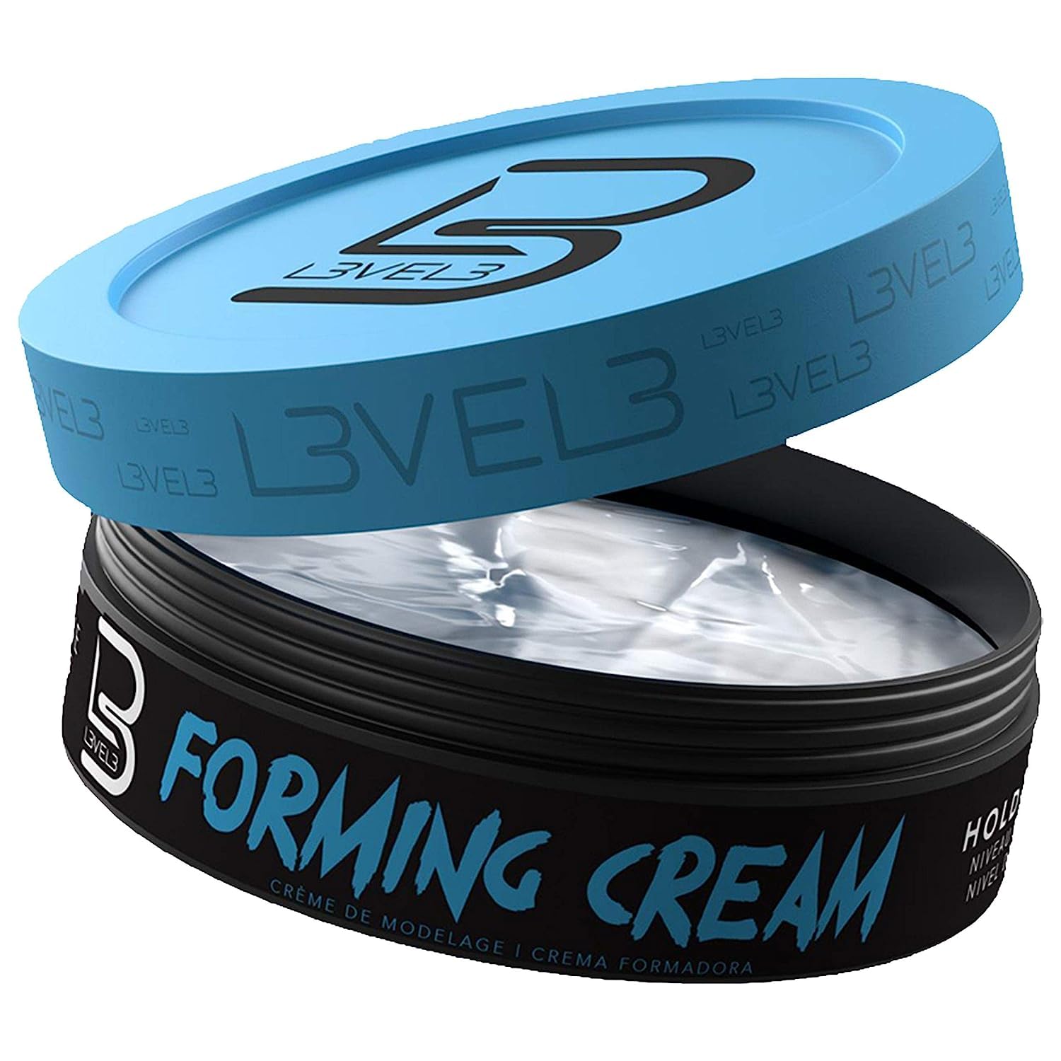 L3 Level 3 Forming Cream - Natural Look Hairstyle - Improves Volume - No Stickiness