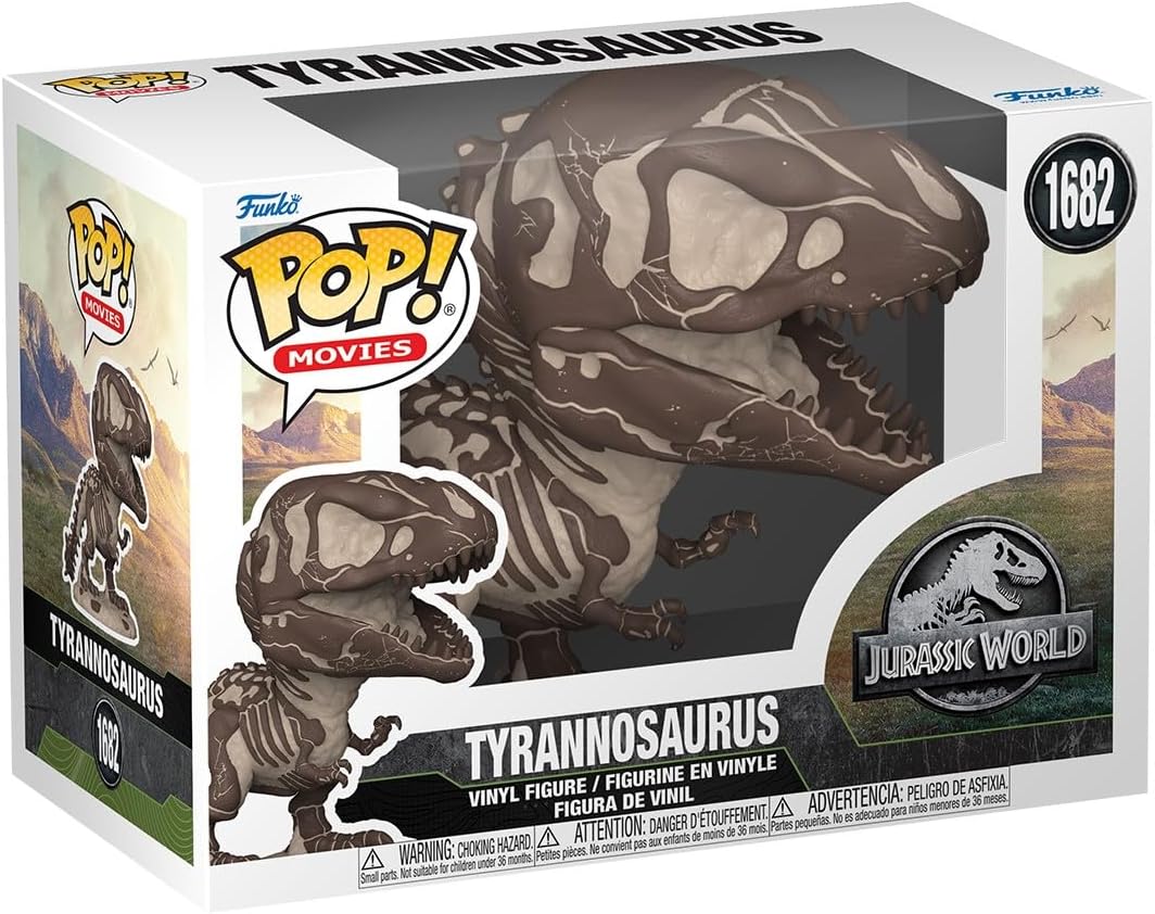 Funko Pop Movies: Jurassic Park​ Fossil - Tyrannosaurus - Collectable Vinyl Figure - Gift Idea - Official Merchandise - Toys for Kids & Adults - Action/Adventure Fans - Model Figure for Collectors