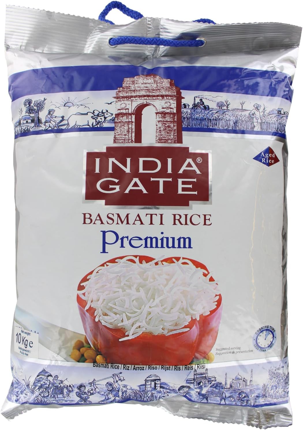 Indien GATE Basmati Rice Premium, 5 kg