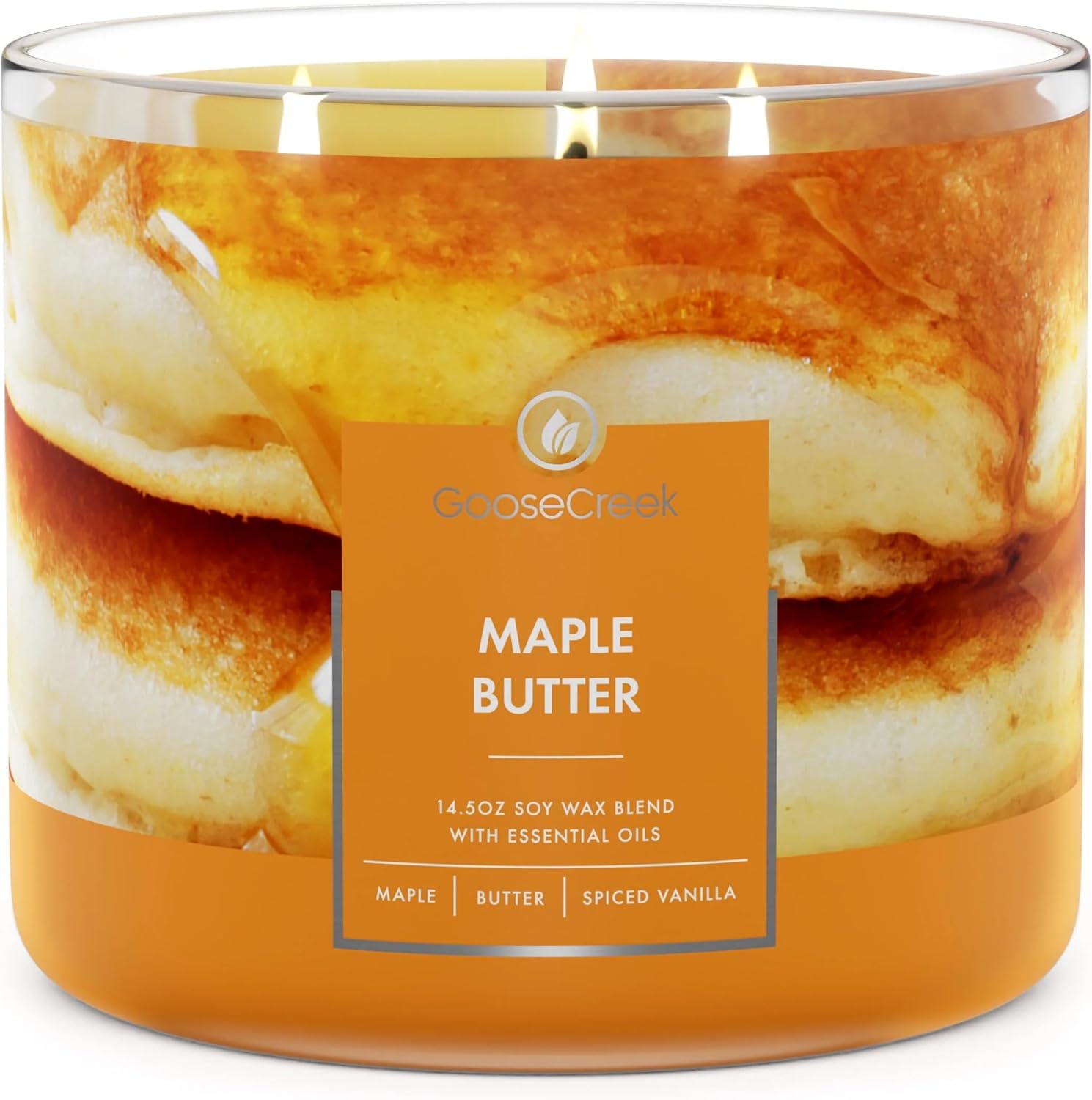 Goose Creek Maple Butter Large 3-Wick Candle