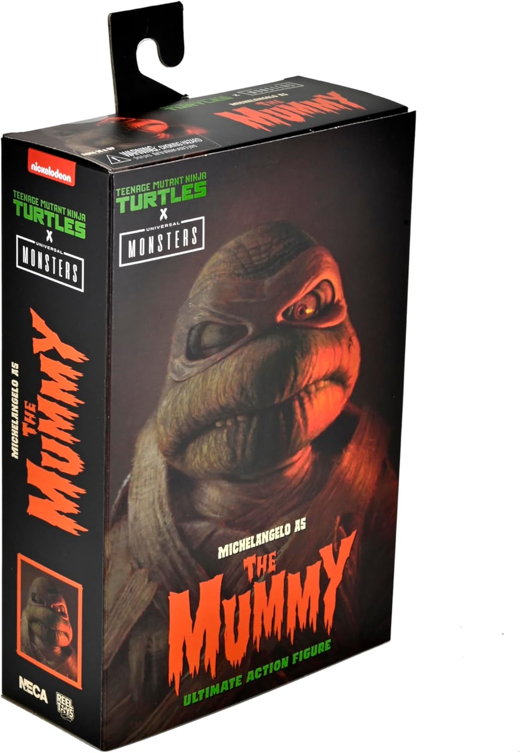 Unviersal Monsters x Teenage Mutant Ninja Turtles: Michelangelo as The Mummy Ultimate 7" Action Figure
