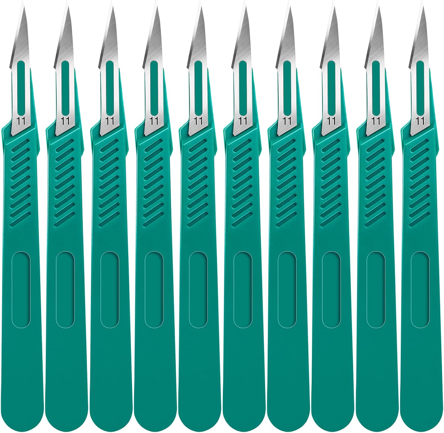 YixangDD 10 PCS Scalpel Blades with #11 Scalpels Surgical Blades