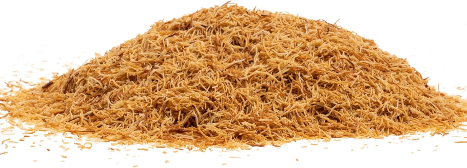 Eastanbul Baked & Shedded Kataifi for Milk Pudding, Crushed Kataifi, Shredded Fillo Dough, Katifi Muhallebi Kadaifi Sprinkles Katafi Topping, Kadayif Pastry Dough for Dubai Chocolate, 250g