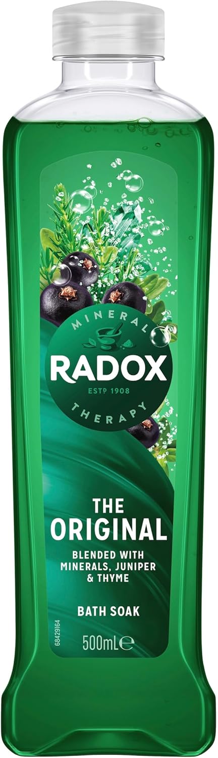 Radox The Original Bath Soak, Minerals, Juniper and Thyme, 500ml