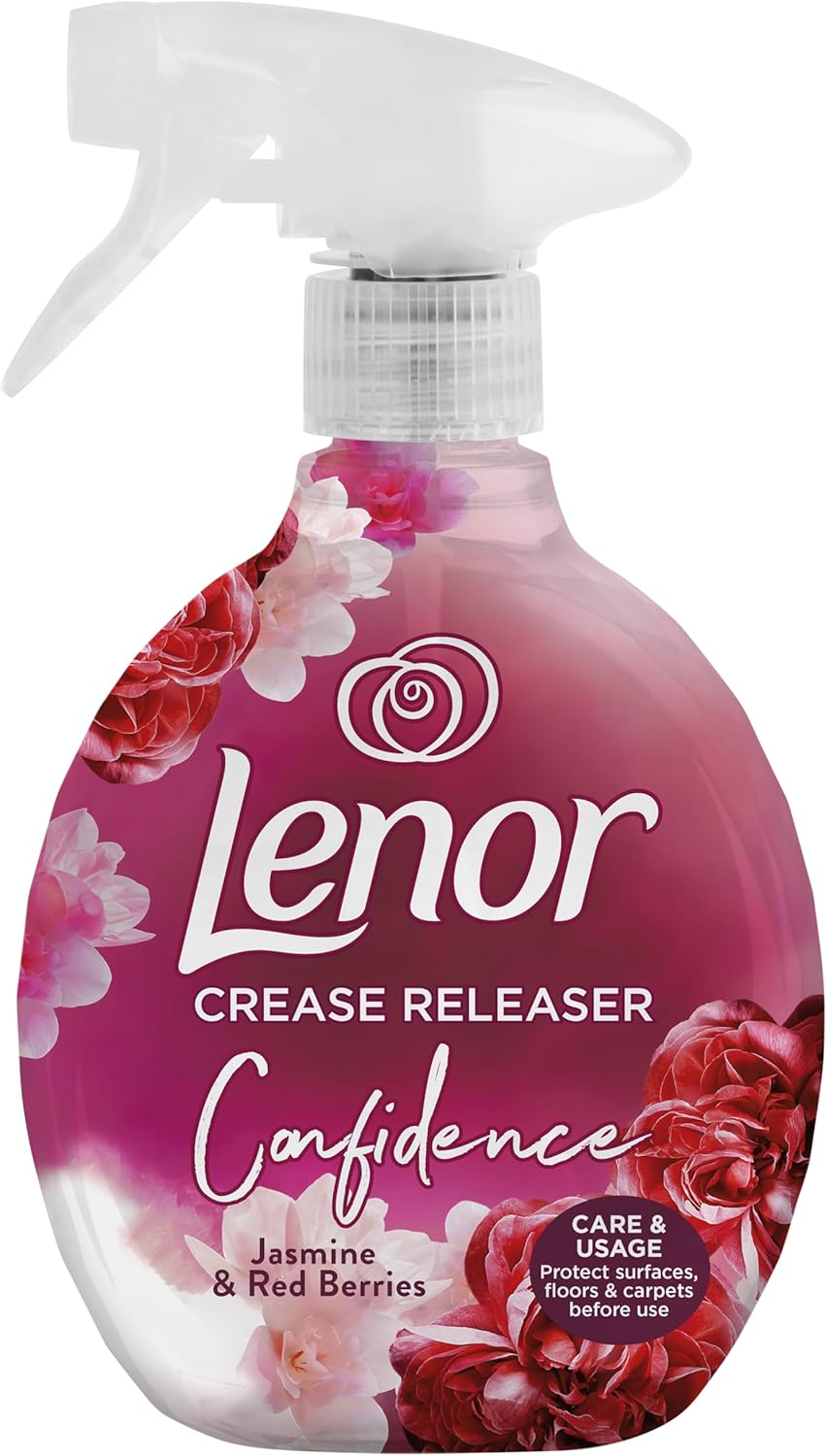 Lenor Confidence Jasmine & Red Berries Crease Releaser 500ml