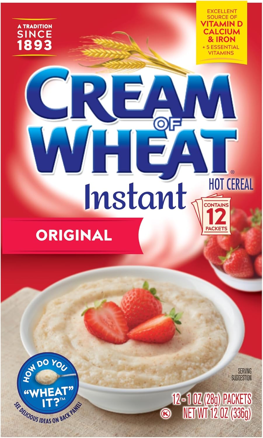 Cream of Wheat Original Instant Hot Cereal 336 g