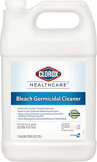 Clorox Healthcare Bleach Germicidal Cleaner Refill, 128 FL Oz (Package May Vary)