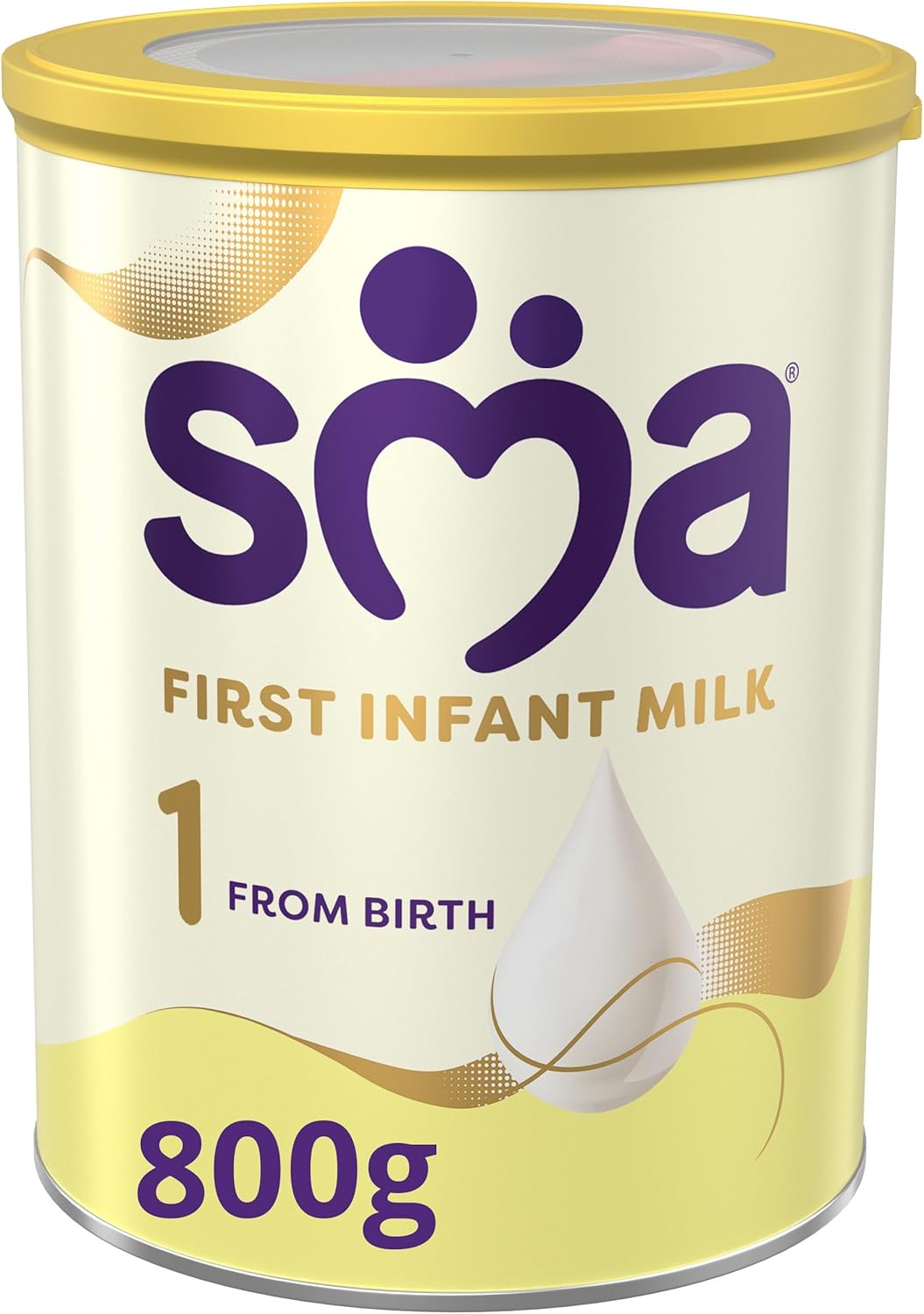 SMA First Infant Baby Milk Pro Powder Formula , from birth , 800 g (Pack of 1)