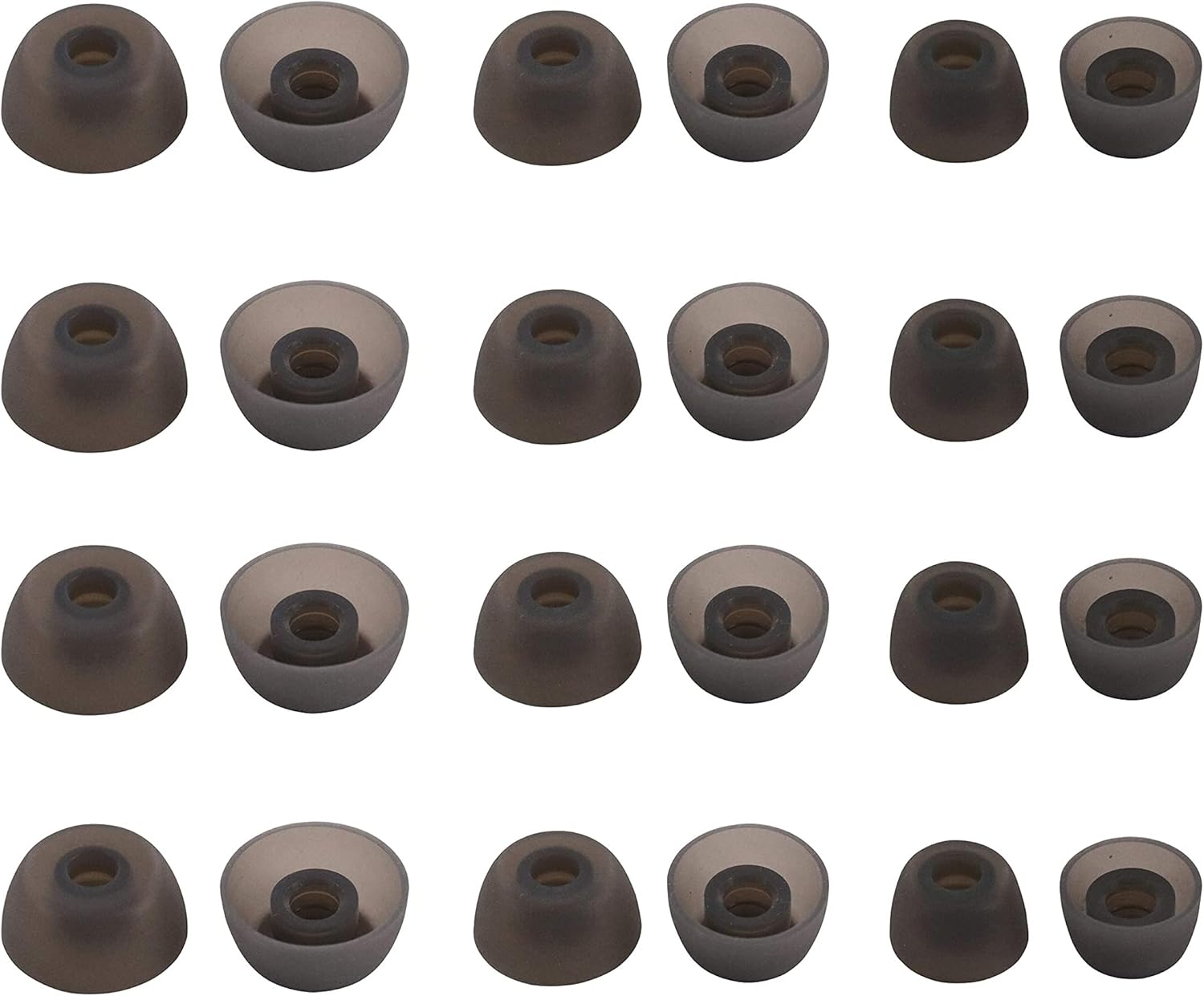 ALXCD Ear Tips Compatible with Jabra Elite 65t Headphone, 12 Pairs Replacement Silicone Earbud Tips Eartips, Compatible with Jabra Elite Active 65t 75t Elite 3 Elite 7, 12 Pairs S/M/L