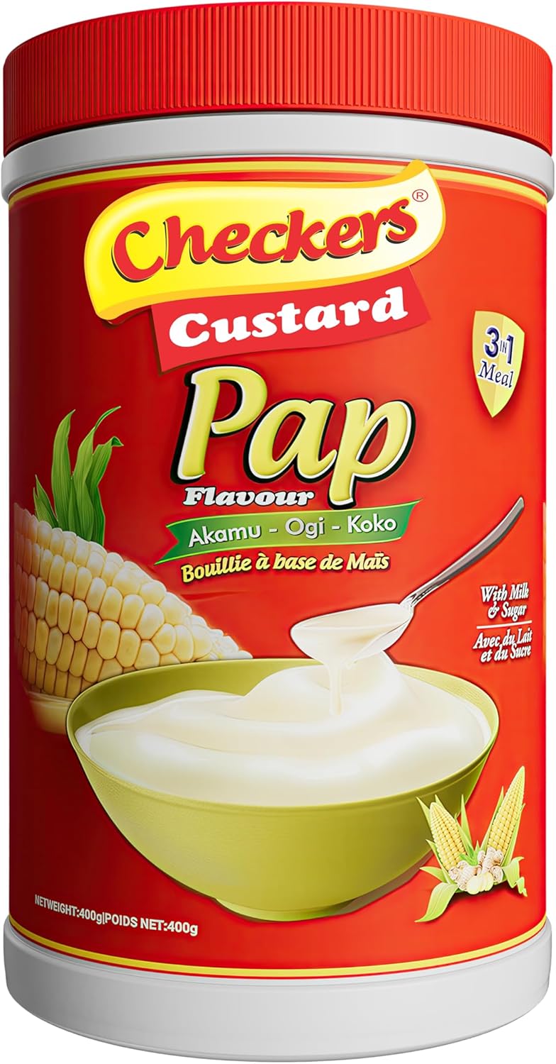 Checkers Corn Flour, 400g Jar, Fine White Cornstarch for Baking, Thickening Sauces & Gravies, Smooth Texture, Pure & Gluten-Free
