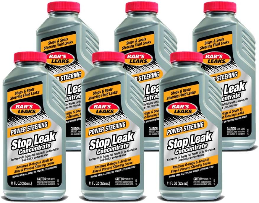 Bar's Leaks Power Steering Stop Leak Concentrate (Pack of 6),1630-6PK