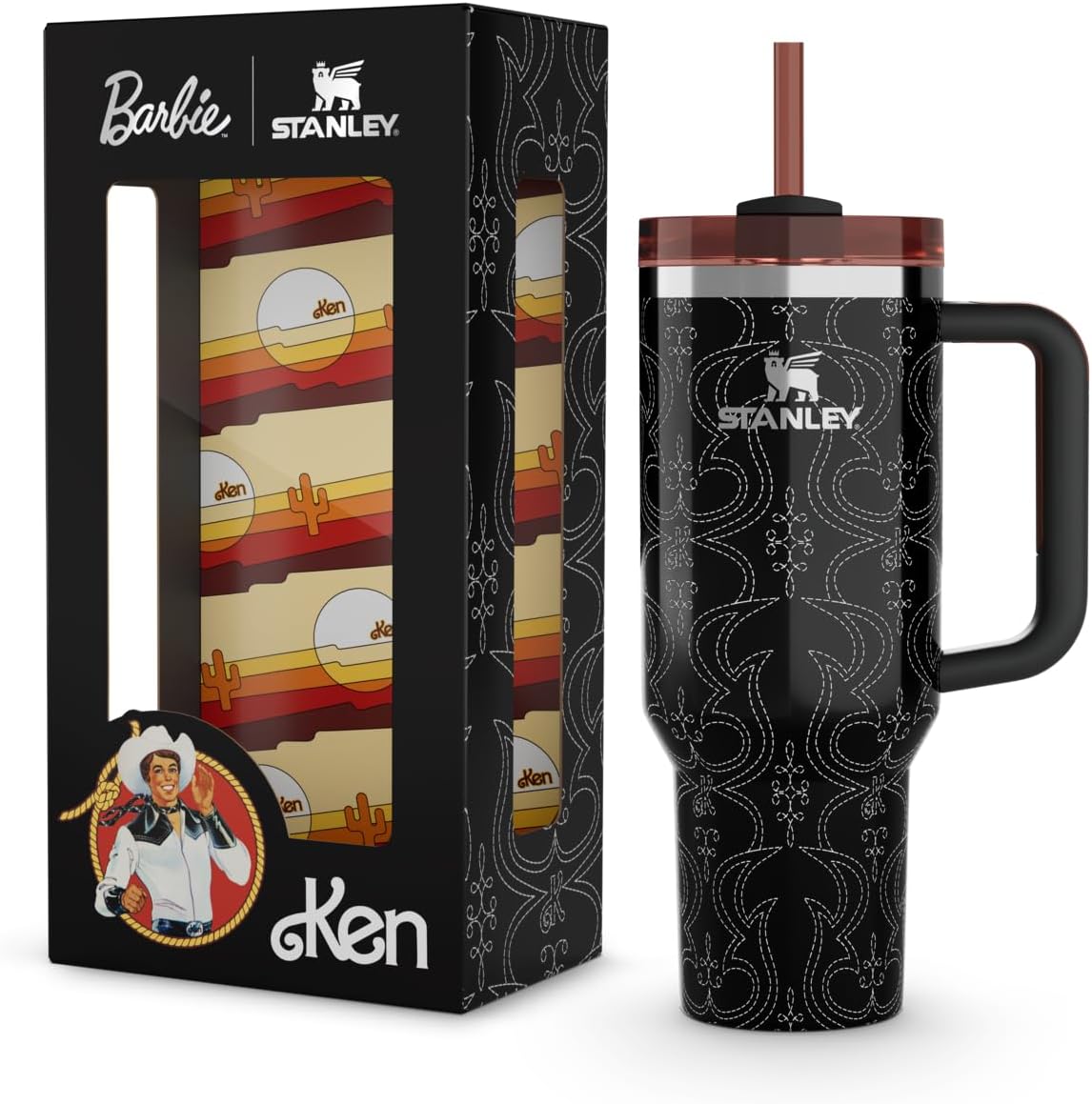 Stanley x Barbie™ ’80s Western Ken Quencher 40 Oz