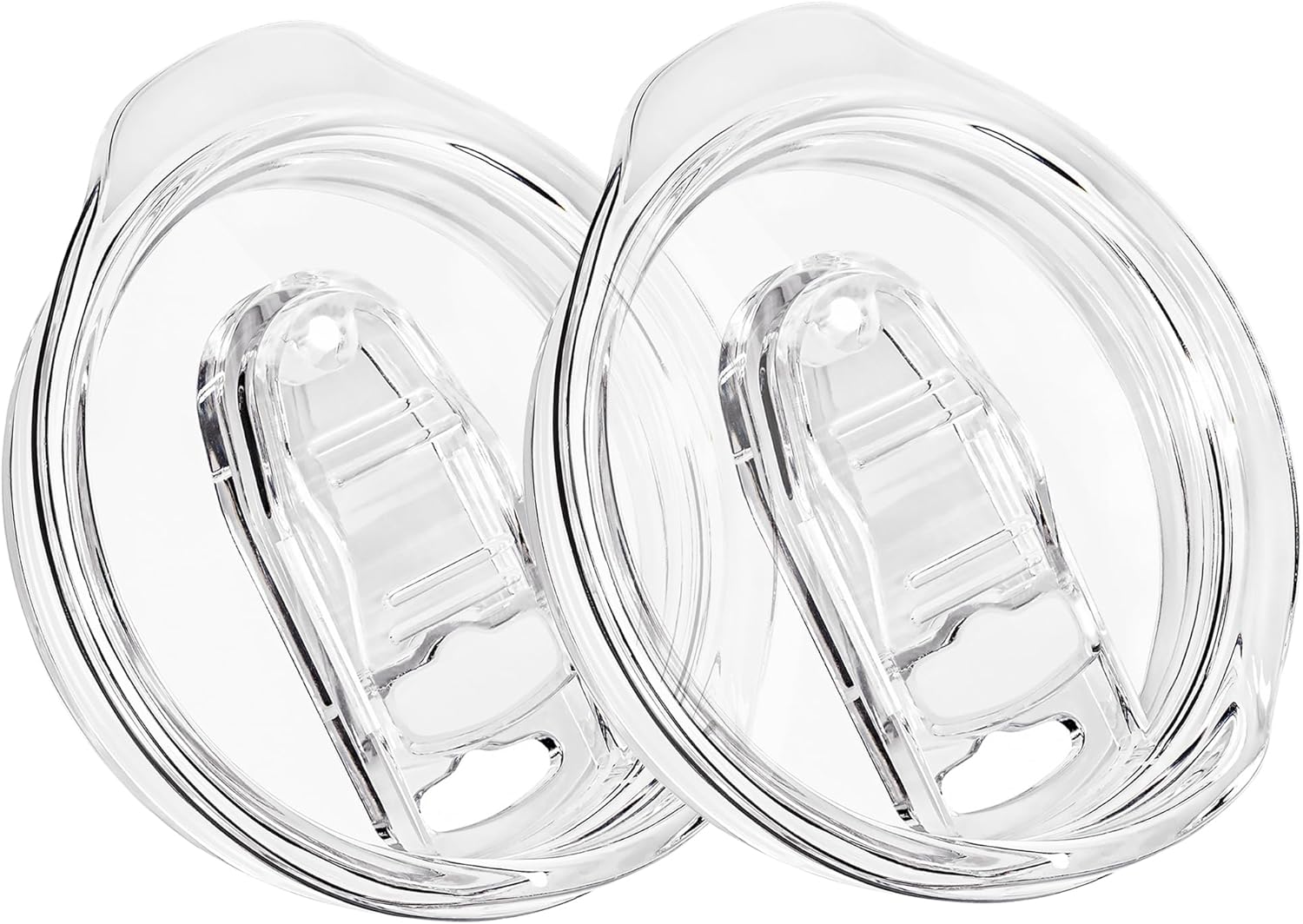 2 Pack 30oz Tumbler Lids Replacement for 30oz YETI,BJPKPK,ALBOR,D·S,MUTNITT and More, Spill-proof Splash Resistant Lids,Covers for 30oz Tumbler,Cup (30 oz, 2 Pack