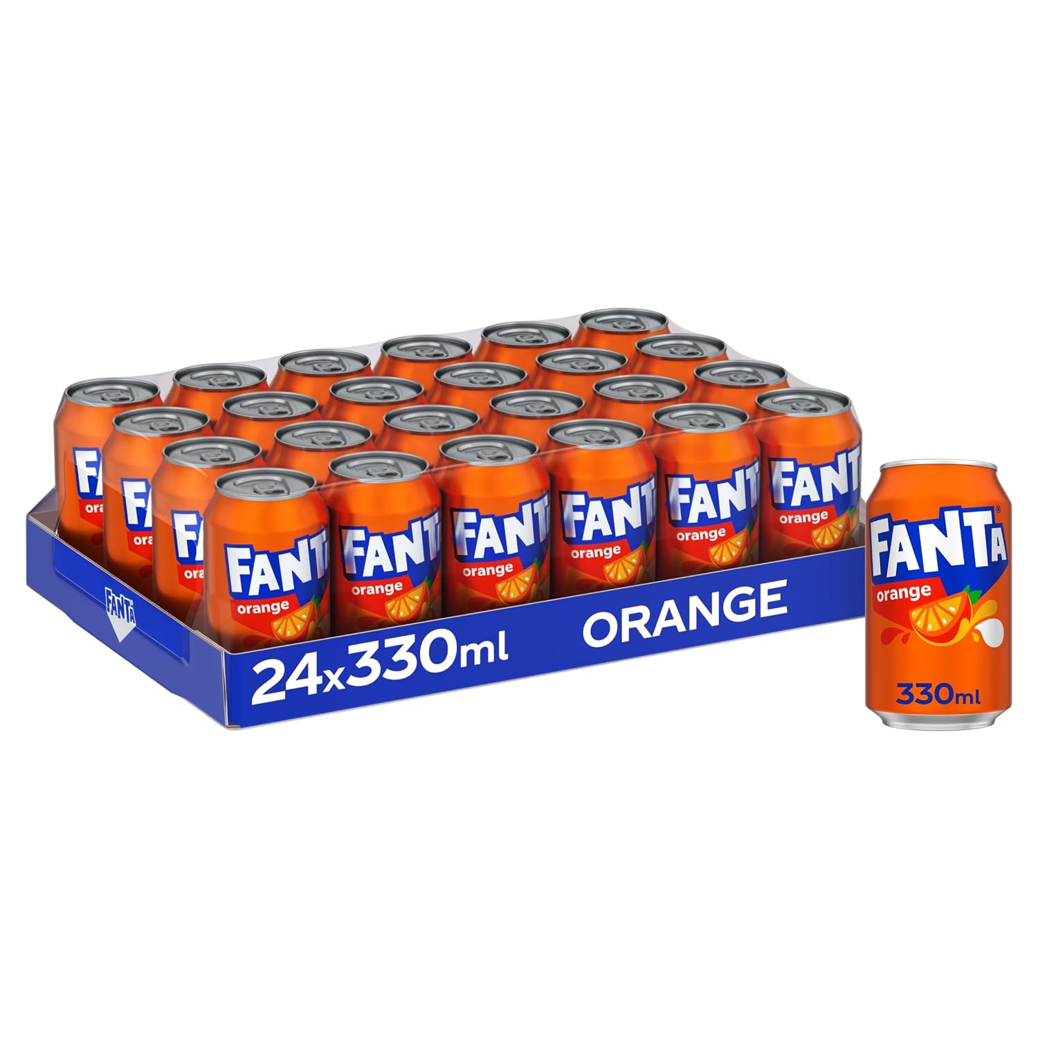 Fanta Can Orange 330 ml (Pack of 24)