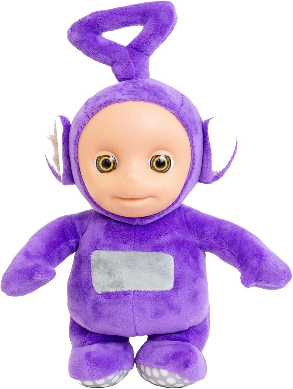 Mighty Mojo Teletubbies Talking Plush Tinky Winky - Says Over Ten Phrases from The Show - Doll Measures 11 Inches - Officially Licensed Stuffed Animal Toy Cute Doll for Kids - Purple