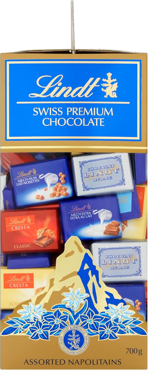 Lindt Swiss Premium Chocolate Assorted Napolitains 700g