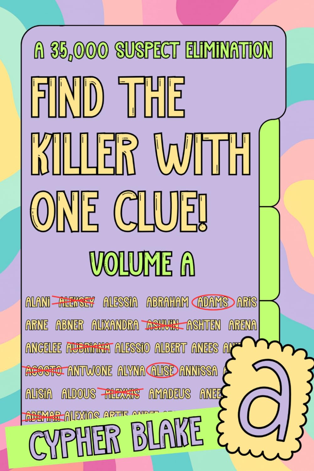 Find the Killer With One Clue!: Volume A