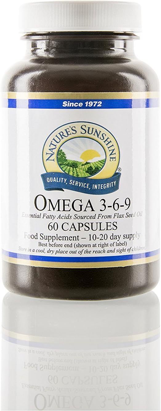 OMEGA 3-6-9 Flax Seed Oil (60).