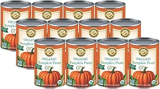 Farmer's Market Organic Pumpkin Puree, 15 Ounce (Pack of 12)