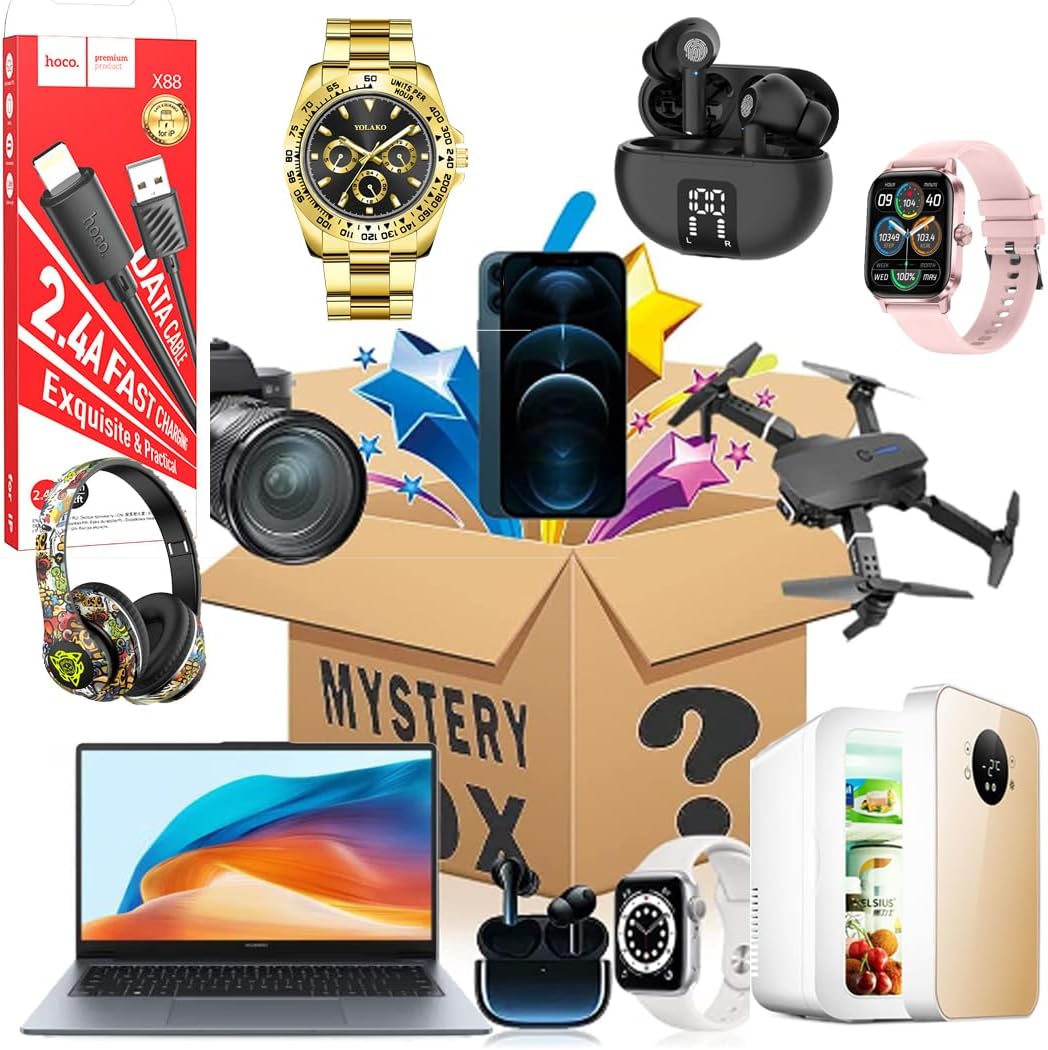 Genericmystery_Electronic_Box for Sale Computers Game Consoles Cell Phones clock