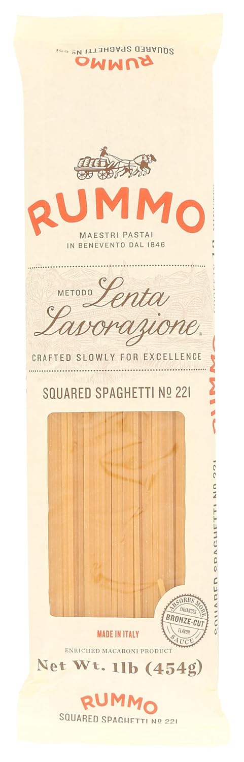 RUMMO Squared Spaghetti Pasta, 16 OZ
