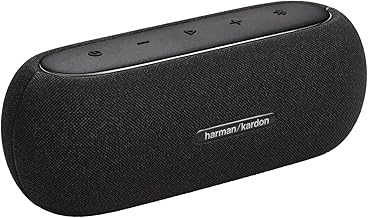 Harman Kardon Luna Speaker - Portable Bluetooth Speaker, IP67 Waterproof and Dustproof with Built in Battery (Black)