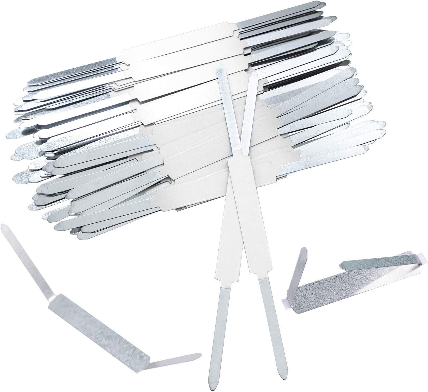 QYH Self-Adhesive Prong Paper Fasteners 2 inch Capacity,120 Fasteners/Box