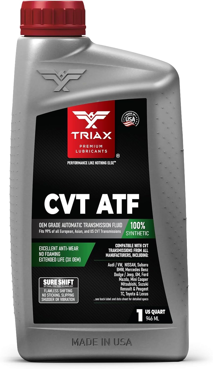 TRIAX Syntron CVT Full Synthetic OEM Grade CVT Transmission Fluid, Surpasses All OEM Spec (1 Quart)