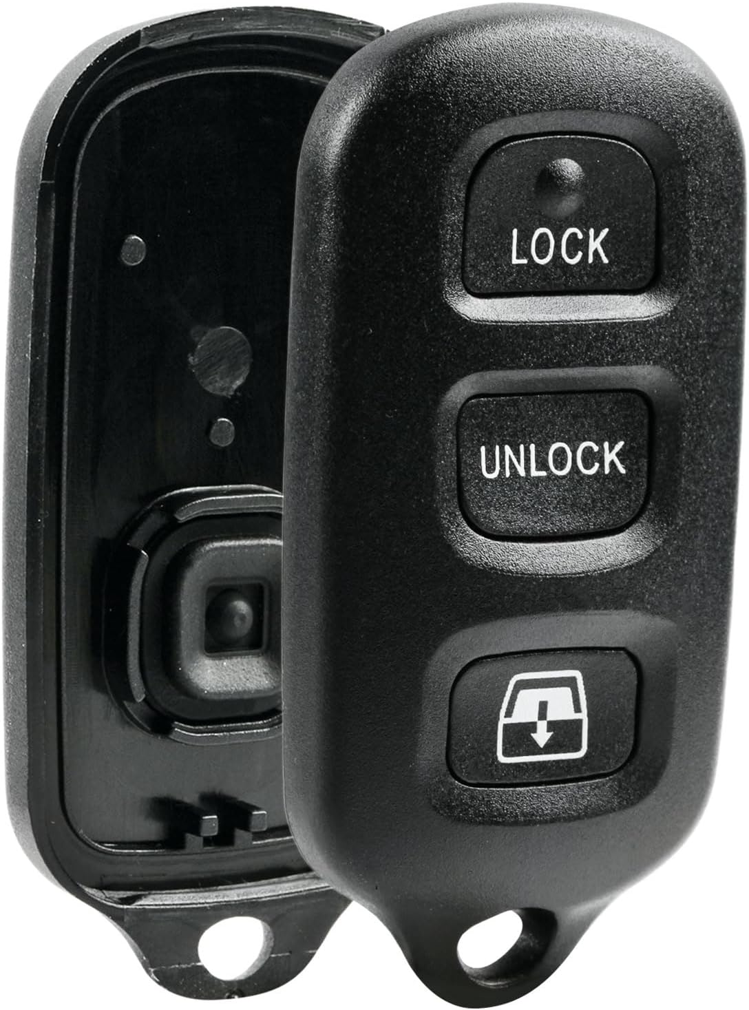 Key Fob Keyless Entry Remote Shell Case & Pad fits Toyota 1999-2009 4runner / 2001-2008 Sequoia