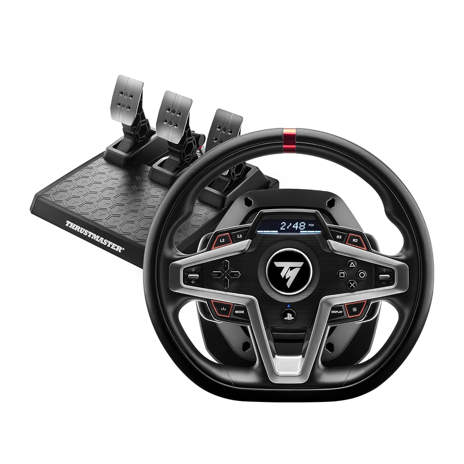 Thrustmaster T248P Force Feedback Racing Wheel (compatible w/ PS5, PS5 Pro, PS4 & PC)