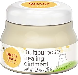 Burt's Bees Baby 100% Natural Multipurpose Healing Ointment, Face & Body Baby Ointment – 7.5 Ounce Tub