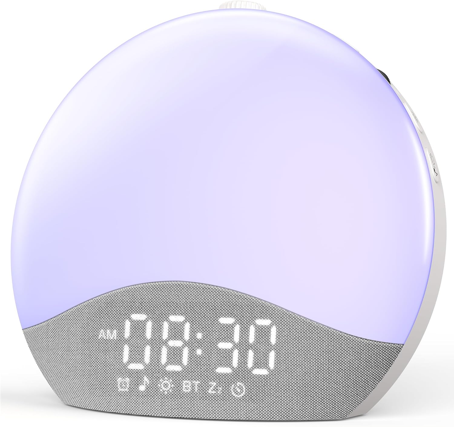 ecozy Sunrise Alarm Clock, White Noise Sound Machine, Upgraded Backlit Buttons for Bedrooms, 26 Soothing Sounds, 17 Night Lights, Bluetooth Speaker, Wake Up Sunlight for Heavy Sleepers, Adults, Kids