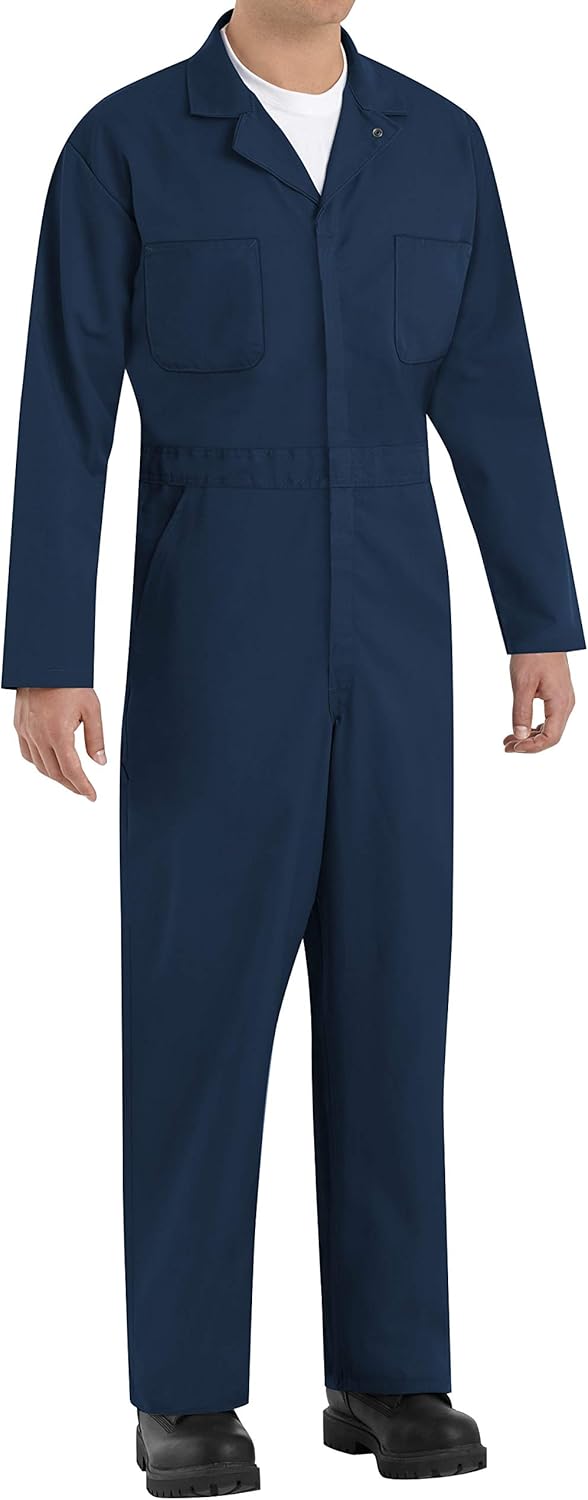 Red Kap Men's Twill Action Back Coverall