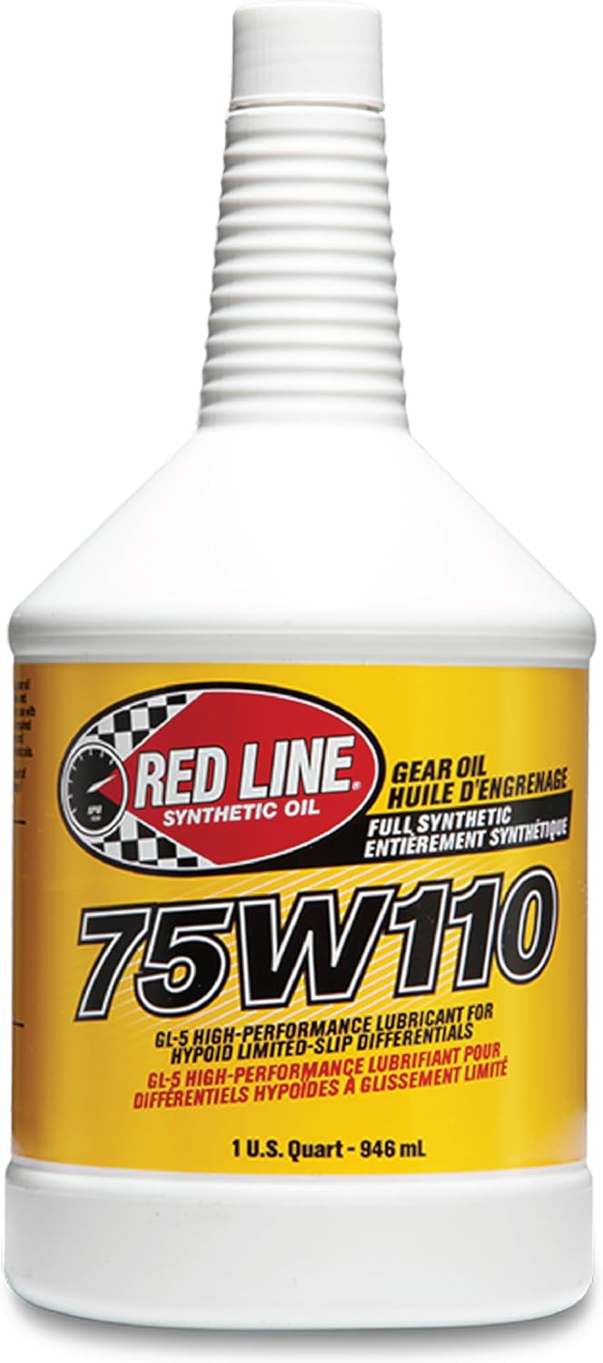 Red Line (57804 75W110 Full Synthetic Gear Oil GL-5-1 Quart