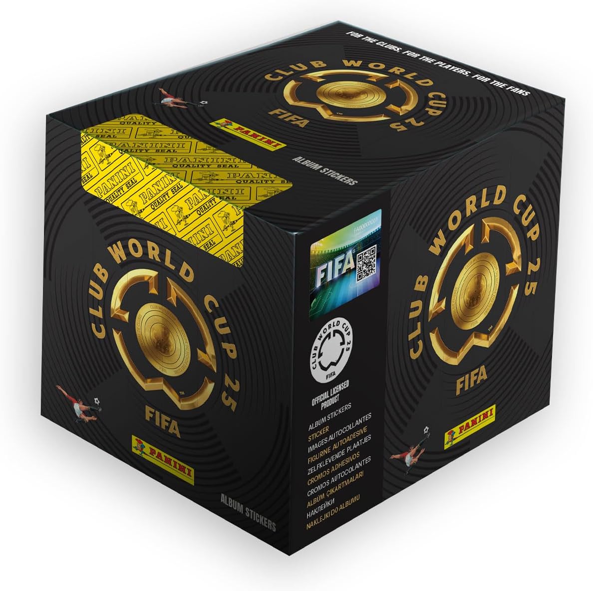 Panini FIFA Club World Cup 2025 Sticker Collection (Box of 50 Bags)