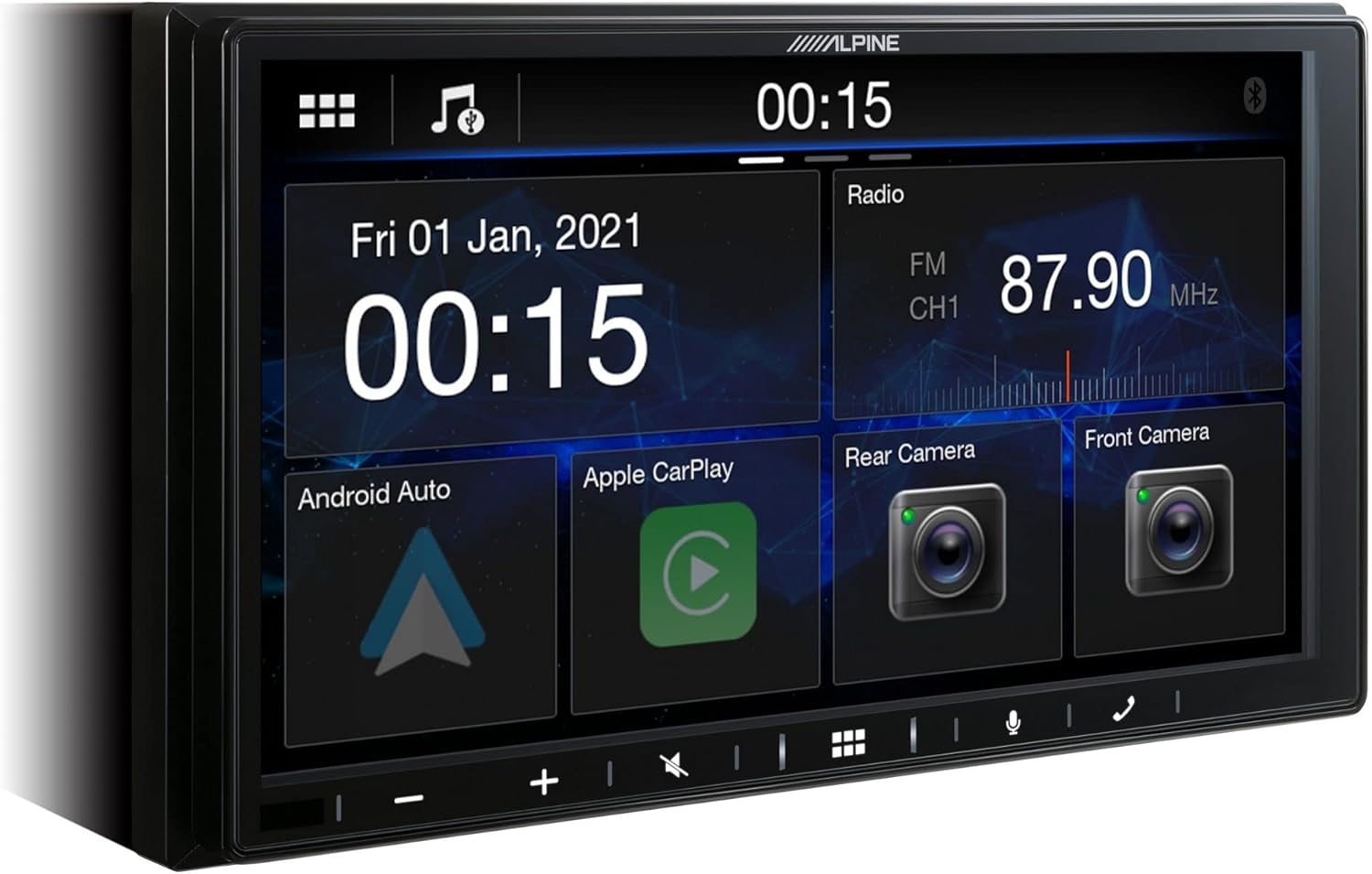 Alpine Car Audio Alpine ILX-W690D 7" Apple CarPlay/Android Auto Mechless Media Player