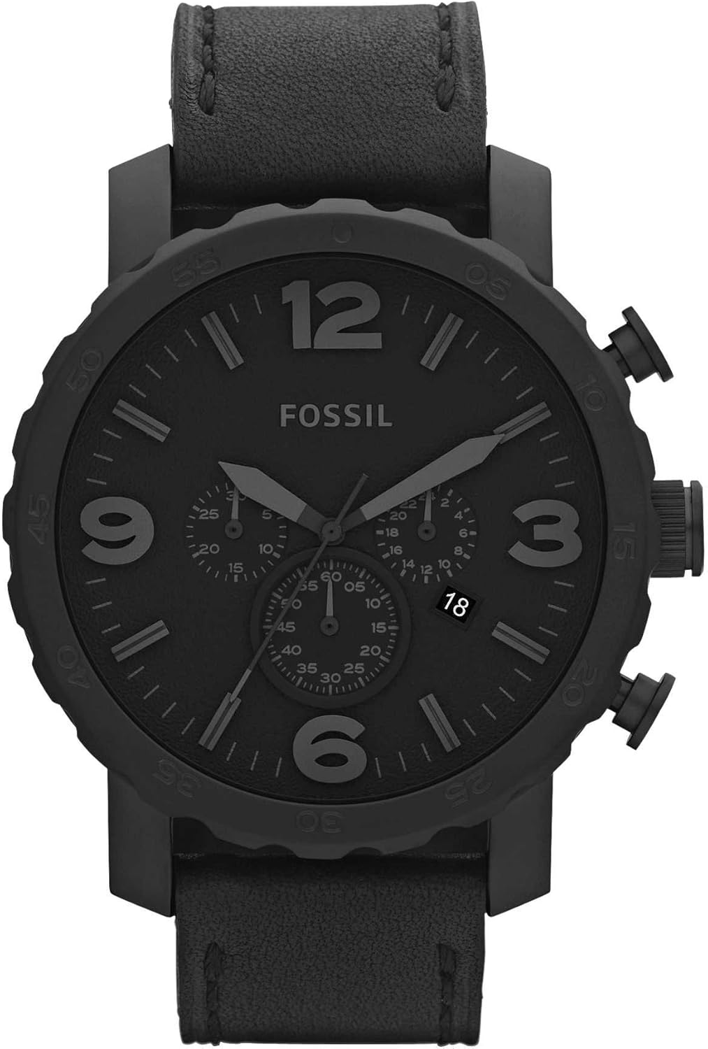 Fossil Men's Nate Quartz Stainless Steel Chronograph Watch