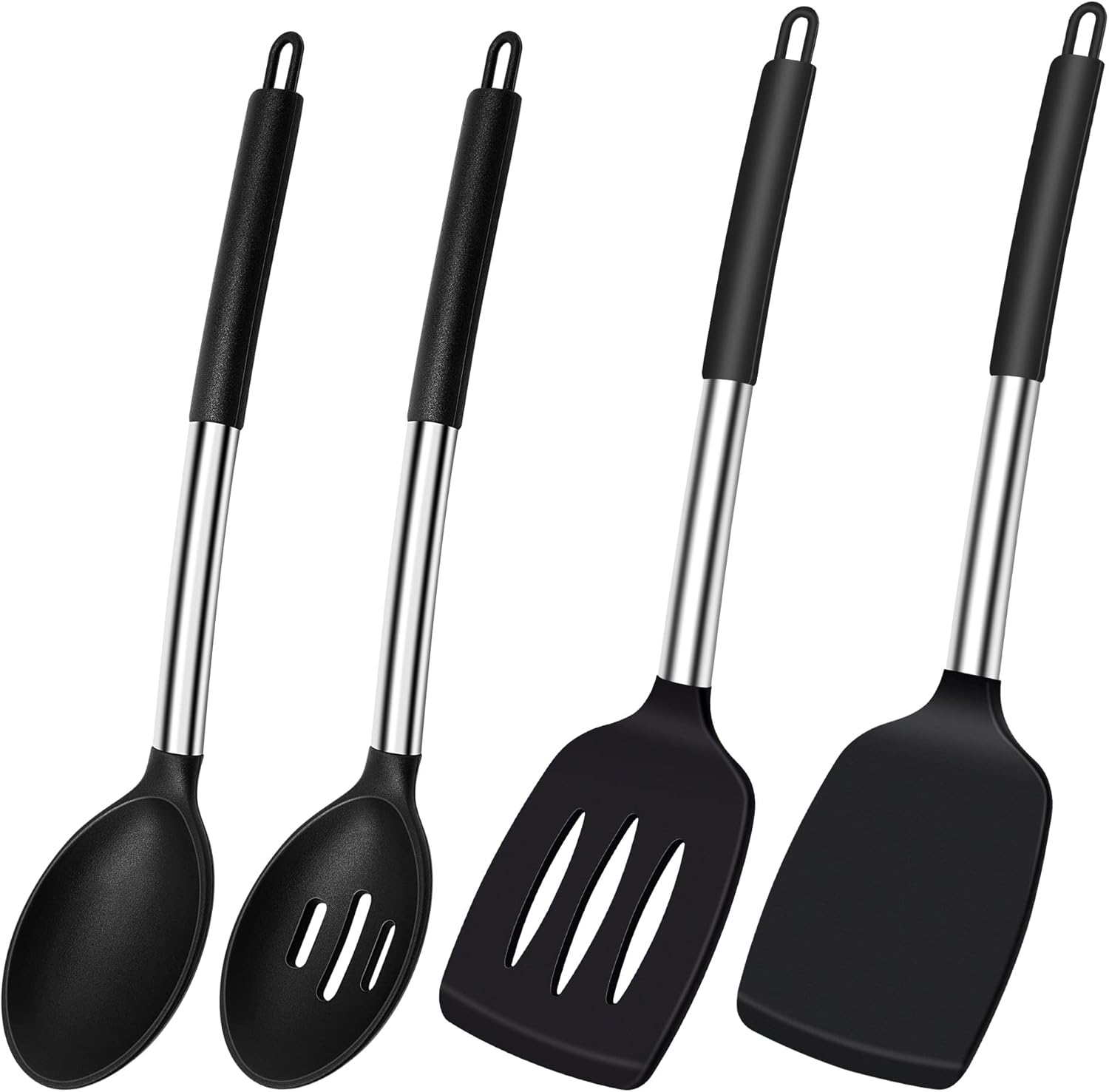 Thimmamma Silicone Set, 2 x spatulas + 2 x Spoons