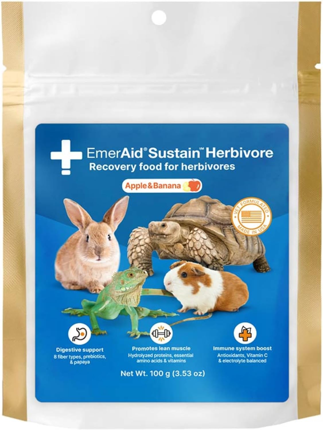 Sustain Herbivore (100 g, Apple & Banana)