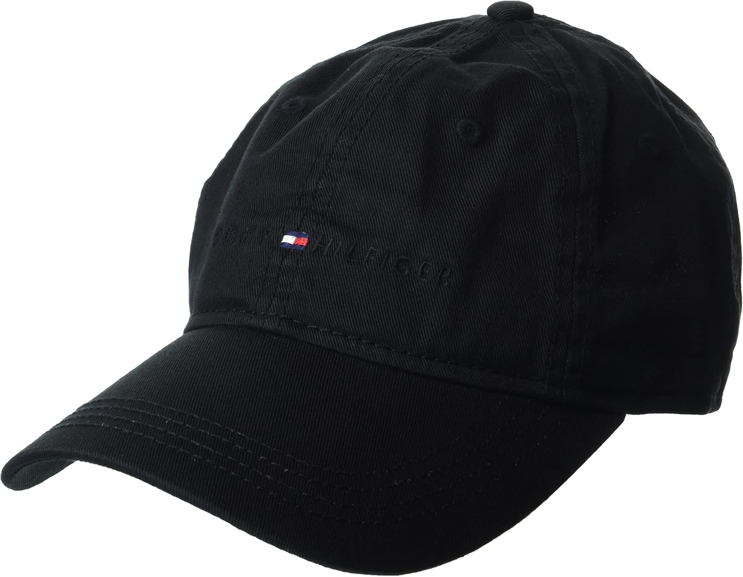 Tommy Hilfiger Men's Cotton Logo Adjustable Baseball Cap
