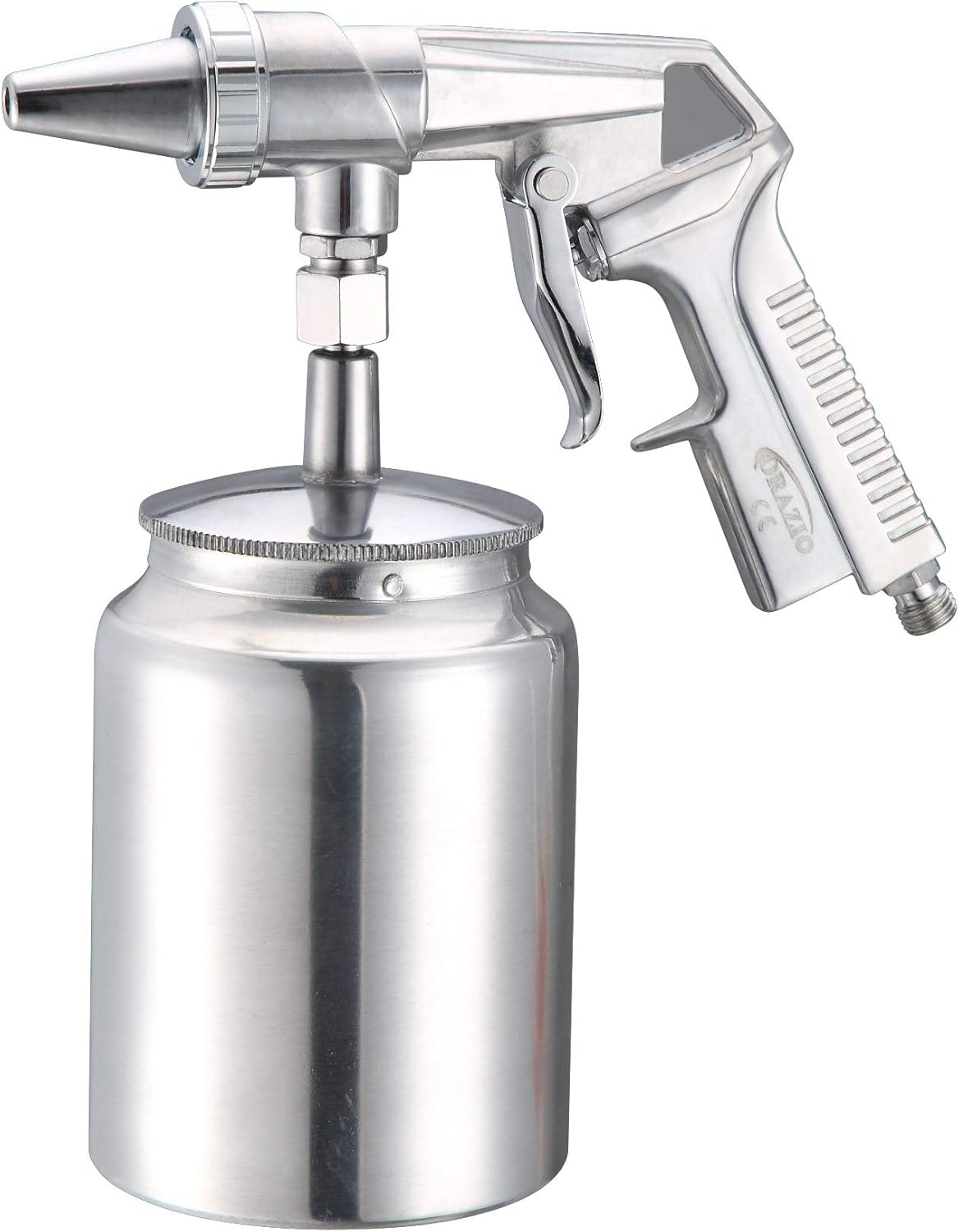 ORAIZO Sandblasting Gun, 1000ml Capacity Sand Blaster Spray Gun Grit Shot Blasting Car Truck Paint Rust Remover 222250