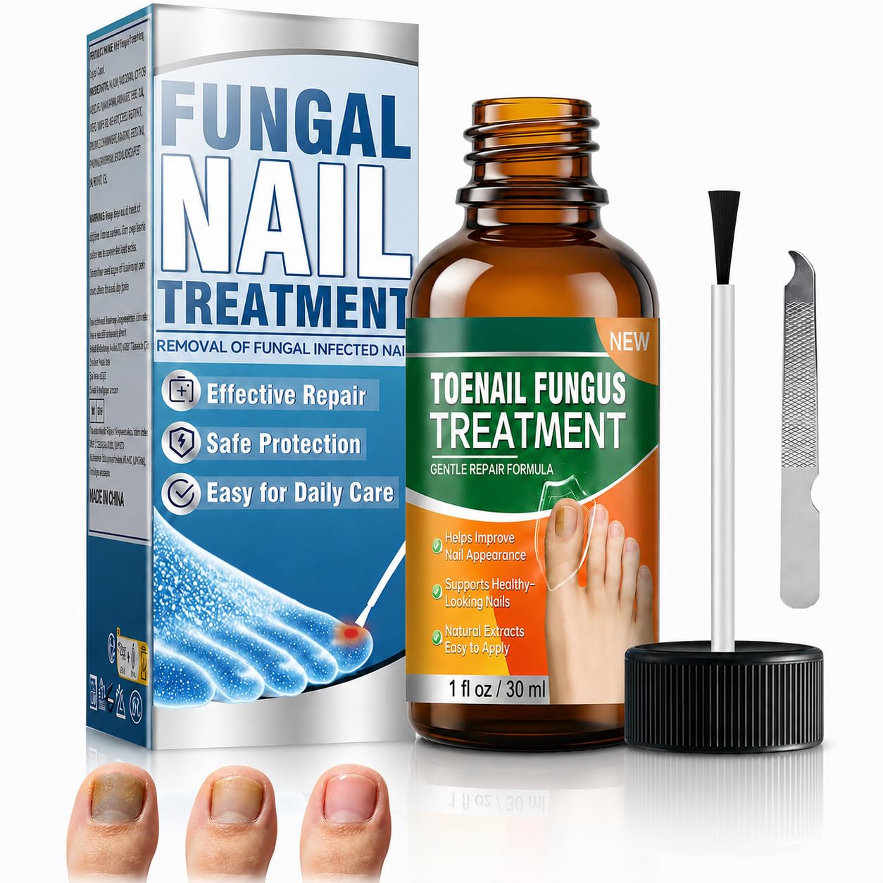 Toenail Fungus Treatment Extra Strength, Tea Tree Oil Nail Repair, 30ml