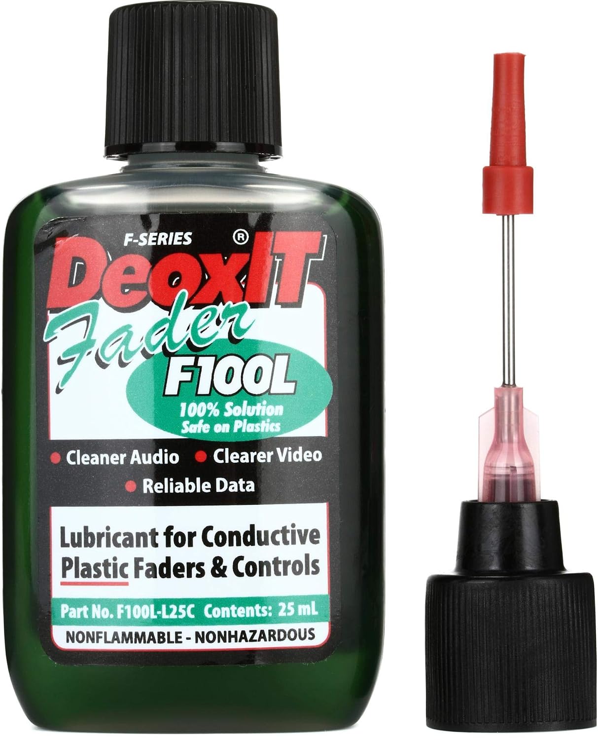 CAIG Laboratories F100L-L25C CAIG DeoxIT FaderLube, 100 Dropper, 25 ML
