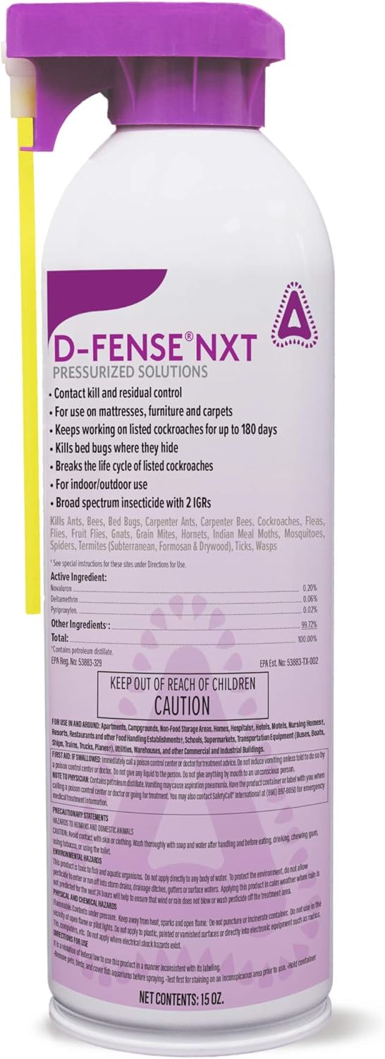 Control Solutions - 82002500 - D-FENSE NXT - Insecticide - 15 oz