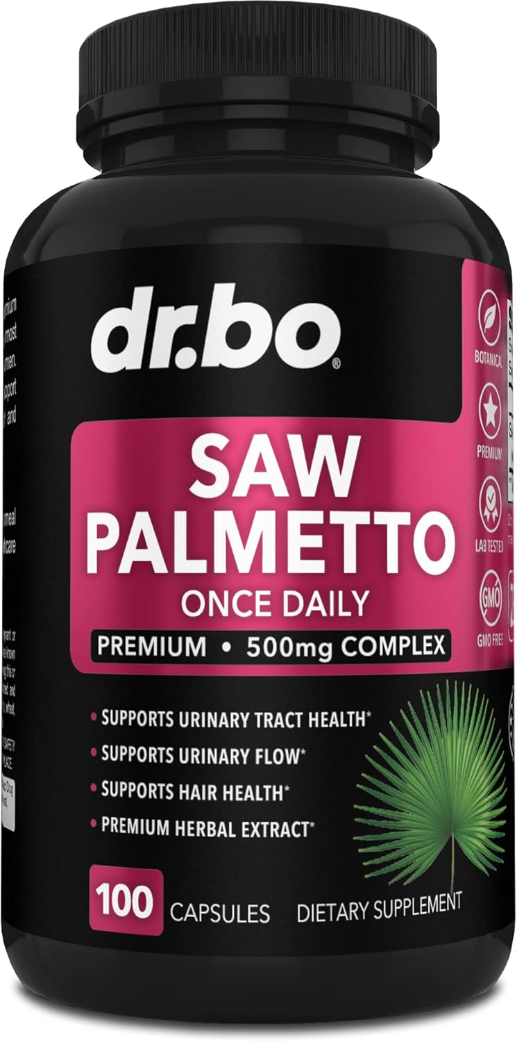 Saw Palmetto for Women Hair Loss - DHT Blocker for Women Natural Growth Plus Bladder Control Supplements Complex - Pure Saw Palmetto Hair Loss Supplement Capsules Support Extract & Urination Pills Aid