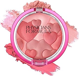 Physicians Formula Happy Booster Heart Blush Glow & Mood Boosting, Rose, Dermatologist Tested