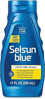 Selsun Blue Itchy Dry Scalp Anti-dandruff Shampoo, 11 fl. oz., Extra-Hydrating Formula, Pyrithione Zinc 1%