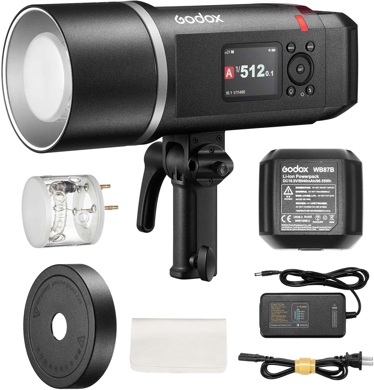 Godox AD600BM II AD600 BM II Outdoor Flash Strobe, Portable 600Ws 2.4G