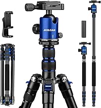 80/85 inches Heavy Duty Tripod for Camera and Phone, 85" Camera Monopod Tripod, DSLR Binoculars Spotting Scope Camcorders Video Tripod Stand, 360 Degree Ball Head, 35 lbs Loads